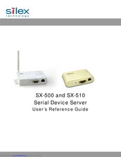 Silex Technology SX-500 Series Reference Manual