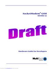 Multitech SocketModem GSM Hardware Manual