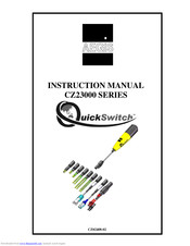 Aegis QuickSwitch CZ23011 Instruction Manual