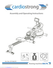 CARDIOSTRONG BALTIC Assembly And Operating Instructions Manual