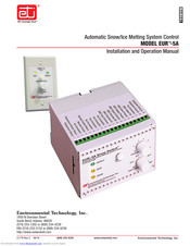 ETI Snow Switch EUR-5A Installation And Operation Manual