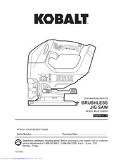 Kobalt KJS 324B-03 Manual