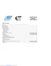 EIT LED-R Series User Manual