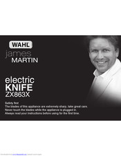 Wahl James Martin ZX863X Manual