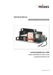 Primes LQM series Operating Manual