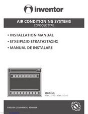 INVENTOR V5MLI32-12 Installation Manuals