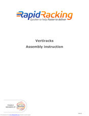 Rapid Racking Vertiracks Assembly Manual