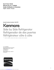 Kenmore 106.5176 Use & Care Manual