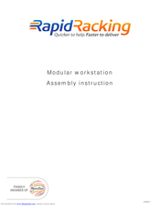 Rapid Racking Modular workstation Assembly Manual