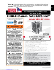 Wolf Steel Condo Pack Installation And Operating Instructions Manual