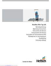 Hettich BlueMax Mini 6 Operating Instructions Manual