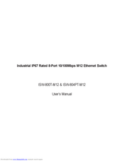 Planet ISW-804PT-M12 User Manual