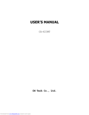 CM Tech CA-K20MT User Manual