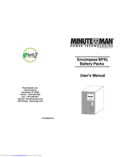 Minuteman Encompass BPXL User Manual