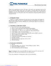 Teltonika TBox20 Quick Start Manual