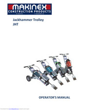 MAKINEX JHT Operator's Manual