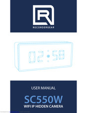 RecorderGear SC550W User Manual