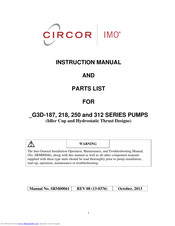 IMO *G3D-218 Instruction Manual