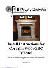 Fires of Tradition Corvallis 4008GRC Manual