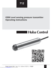 Huba Control 712 Operating Instructions Manual