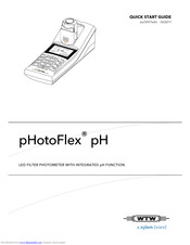 wtw pHotoFlex pH Quick Start Manual