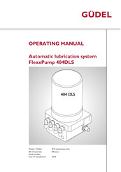 GUDEL 404DLS Operating Manual
