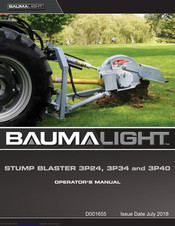 Baumalight STUMP BLASTER 3P40 Operator's Manual