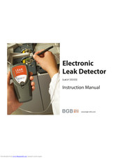 BGB Leak Detector Instruction Manual