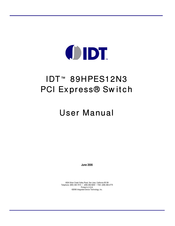 IDT 89HPES12N3 User Manual