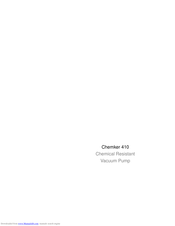 Rocker Chemker 410 Manual