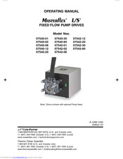 Cole-Parmer MasterFlex L/S Operating Manual