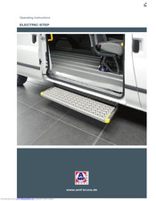 AMF-BRUNS Electric Step Operating Instructions Manual