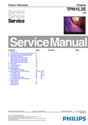 Philips TPN15.2E LA Service Manual