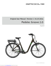 Derby cycle Pedelec Groove 2.0 User Manual