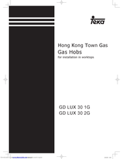 Teka GD LUX 30 2G Manual