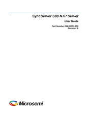 Microsemi SyncServer S80 User Manual