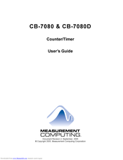 Measurement Computing CB-7080 User Manual