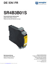 Wenglor SR4B3B01S Operating Instructions Manual