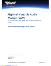Flightcell VAM Installation And Configuration Manual