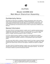 GAI-Tronics 234WM-202 User Manual