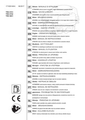 Stiga TRE 0701 Operator's Manual