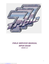 Barcrest Triple 7 MPU6 Field Service Manual