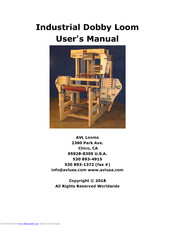 AVL Industrial Dobby Loom User Manual