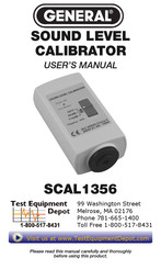General SCAL1356 User Manual