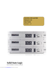 Solid State Logic D64 User Manual