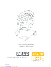 ASUP Enviro Dustkiller H Operating Instructions Manual