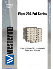 Westermo Viper-212A-T5G-P8-LV User Manual