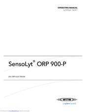 wtw SensoLyt ORP 900-P Operating Manual