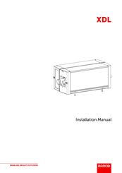 Barco XDL Series Installation Manual