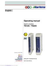 GHM-Martens TS125 Operating Manual